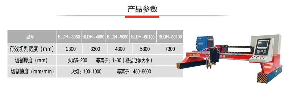 布洛爾龍門(mén)等離子數(shù)控切割機(jī)