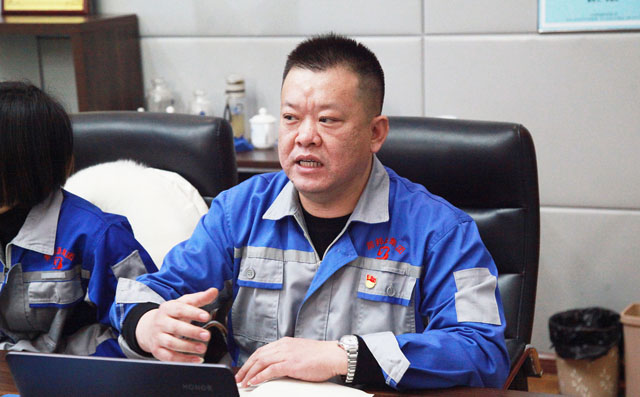 集團總經(jīng)理孫寧波先生進行銷售理念培訓