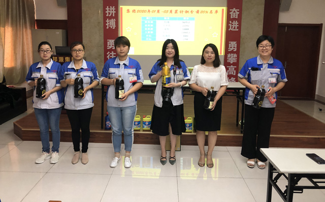 對年度積分前20%的員工進(jìn)行嘉獎